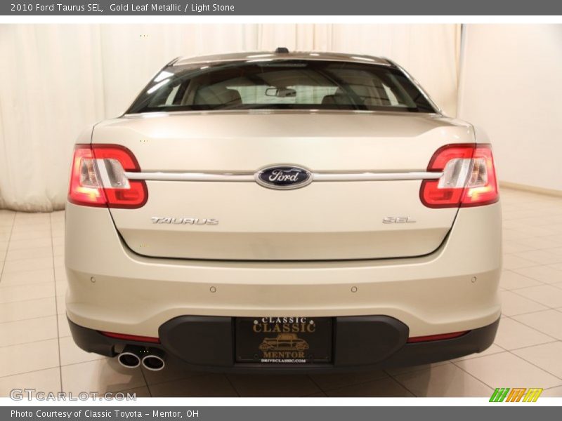 Gold Leaf Metallic / Light Stone 2010 Ford Taurus SEL