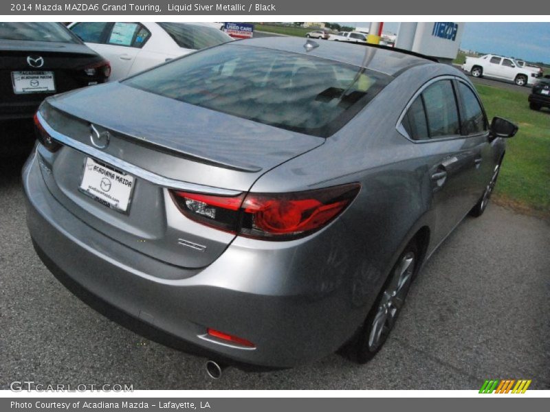 Liquid Siver Metallic / Black 2014 Mazda MAZDA6 Grand Touring