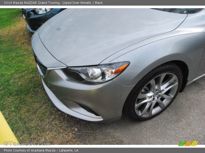 Liquid Siver Metallic / Black 2014 Mazda MAZDA6 Grand Touring