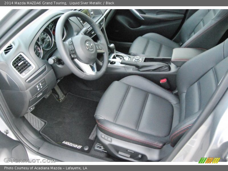 Liquid Siver Metallic / Black 2014 Mazda MAZDA6 Grand Touring