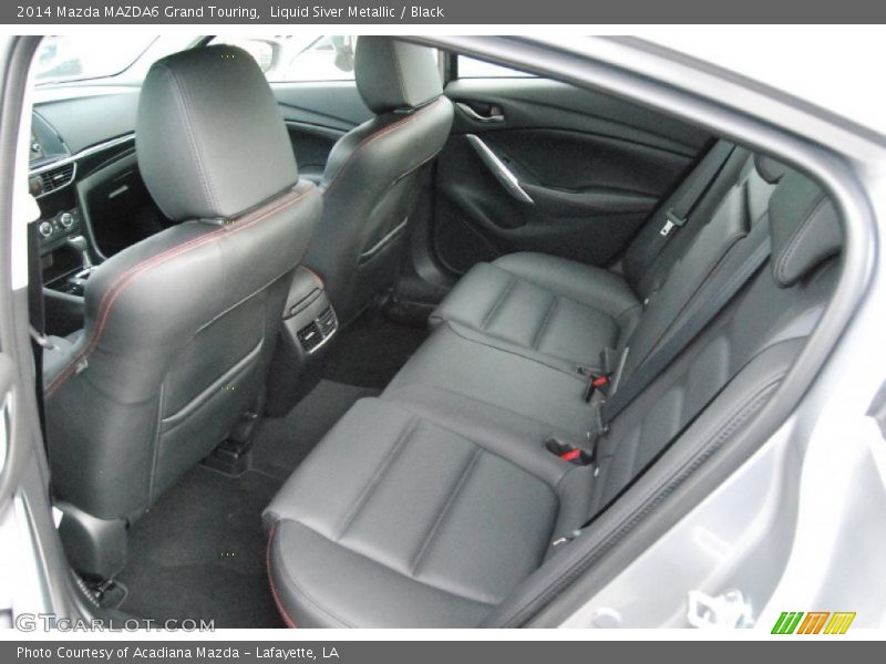 Liquid Siver Metallic / Black 2014 Mazda MAZDA6 Grand Touring