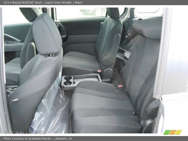 Liquid Silver Metallic / Black 2014 Mazda MAZDA5 Sport