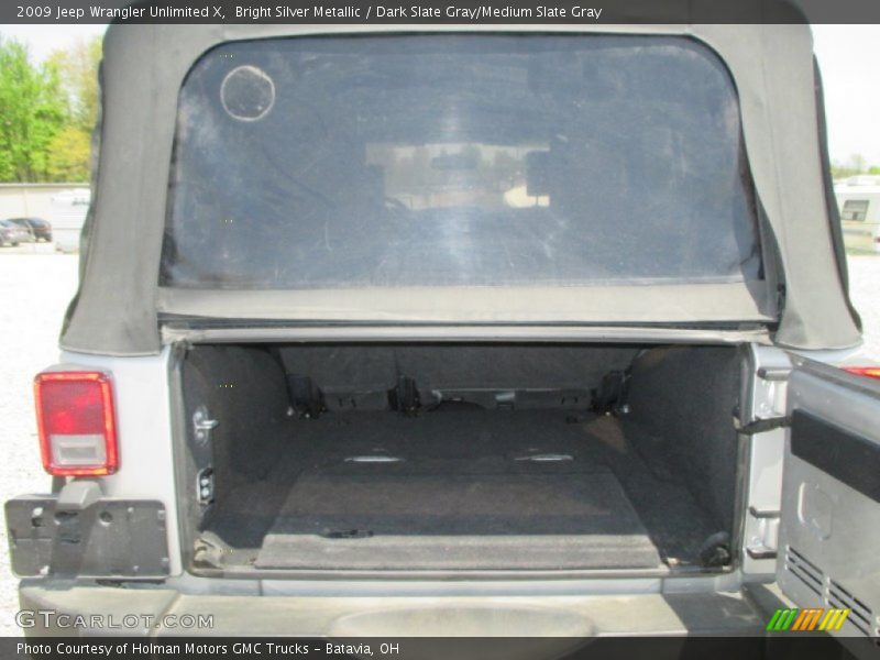 Bright Silver Metallic / Dark Slate Gray/Medium Slate Gray 2009 Jeep Wrangler Unlimited X
