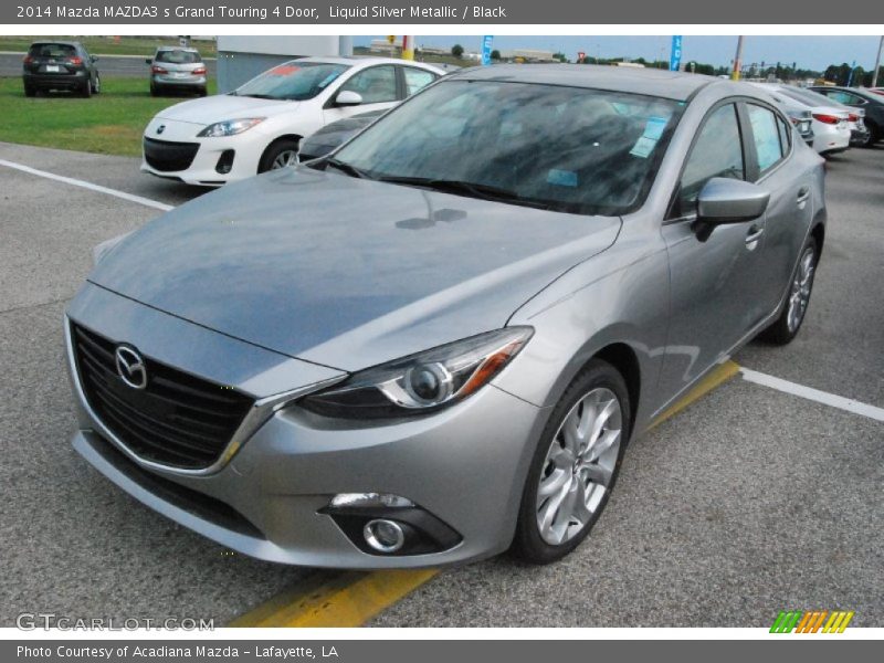 Front 3/4 View of 2014 MAZDA3 s Grand Touring 4 Door