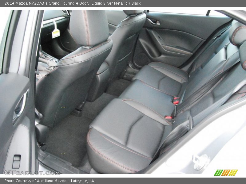 Rear Seat of 2014 MAZDA3 s Grand Touring 4 Door