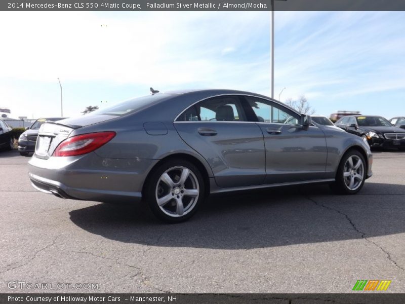 Palladium Silver Metallic / Almond/Mocha 2014 Mercedes-Benz CLS 550 4Matic Coupe