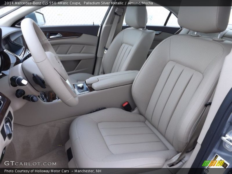 Palladium Silver Metallic / Almond/Mocha 2014 Mercedes-Benz CLS 550 4Matic Coupe
