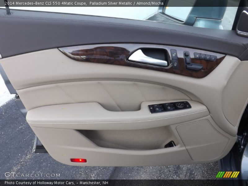 Palladium Silver Metallic / Almond/Mocha 2014 Mercedes-Benz CLS 550 4Matic Coupe