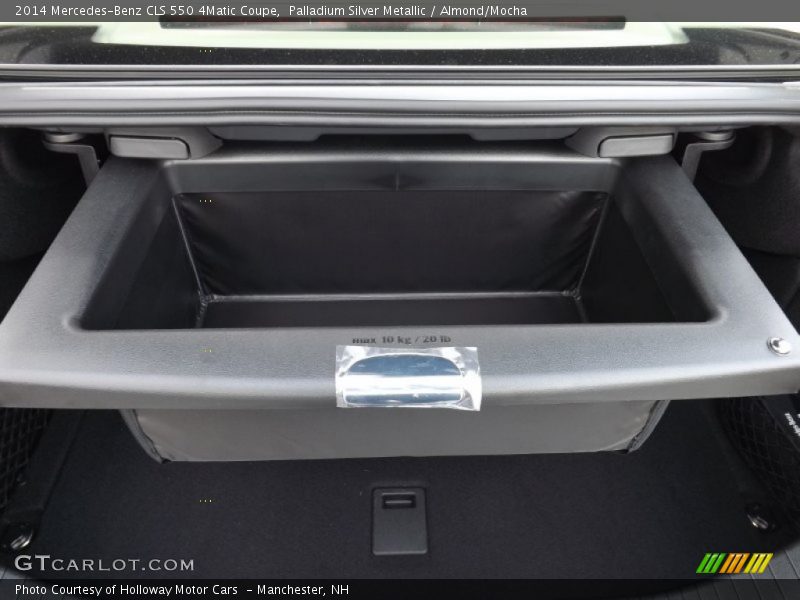 Palladium Silver Metallic / Almond/Mocha 2014 Mercedes-Benz CLS 550 4Matic Coupe
