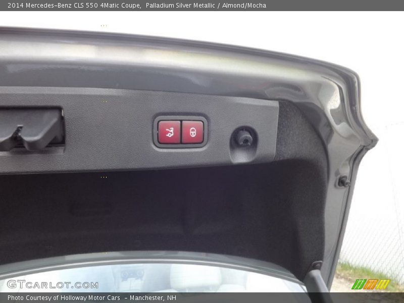 Palladium Silver Metallic / Almond/Mocha 2014 Mercedes-Benz CLS 550 4Matic Coupe