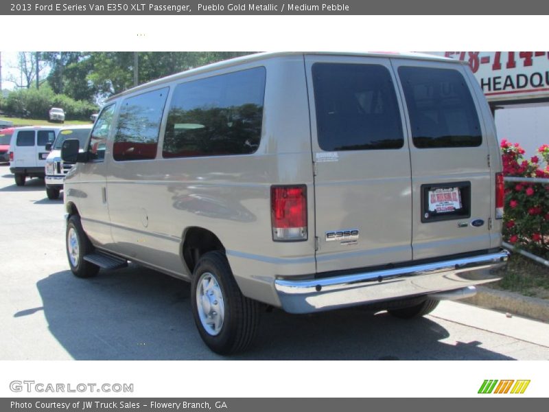 Pueblo Gold Metallic / Medium Pebble 2013 Ford E Series Van E350 XLT Passenger