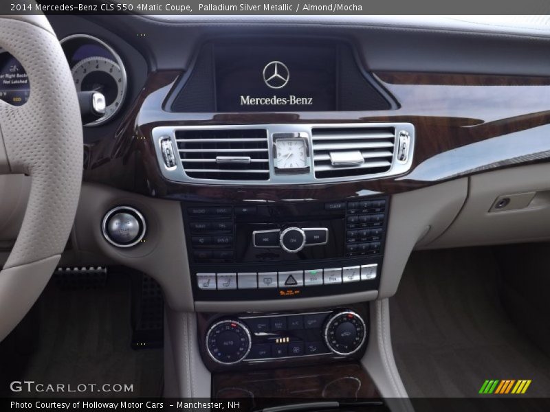 Palladium Silver Metallic / Almond/Mocha 2014 Mercedes-Benz CLS 550 4Matic Coupe