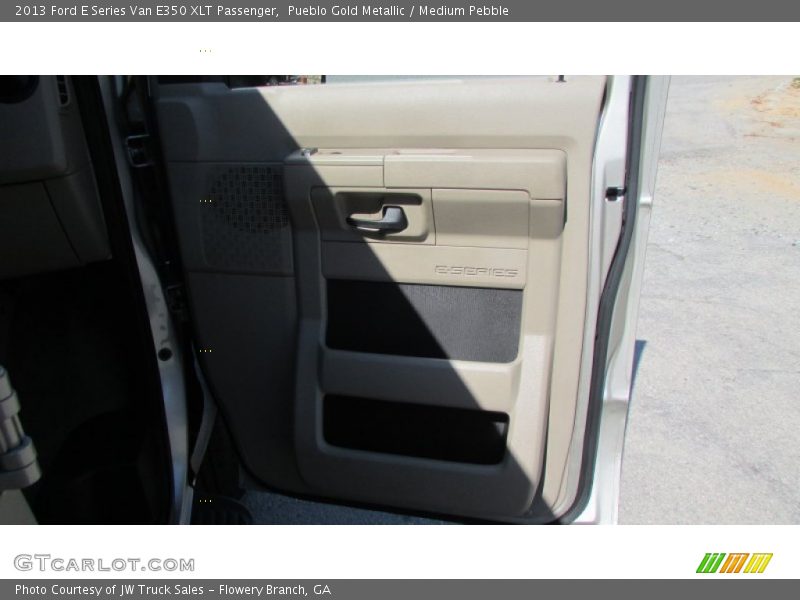 Pueblo Gold Metallic / Medium Pebble 2013 Ford E Series Van E350 XLT Passenger