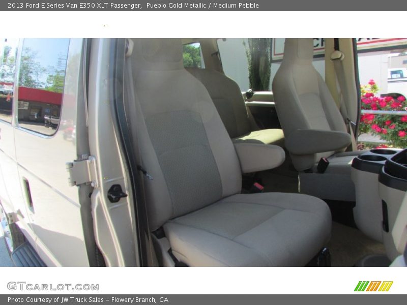 Pueblo Gold Metallic / Medium Pebble 2013 Ford E Series Van E350 XLT Passenger