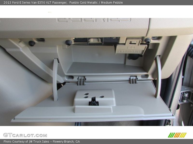 Pueblo Gold Metallic / Medium Pebble 2013 Ford E Series Van E350 XLT Passenger