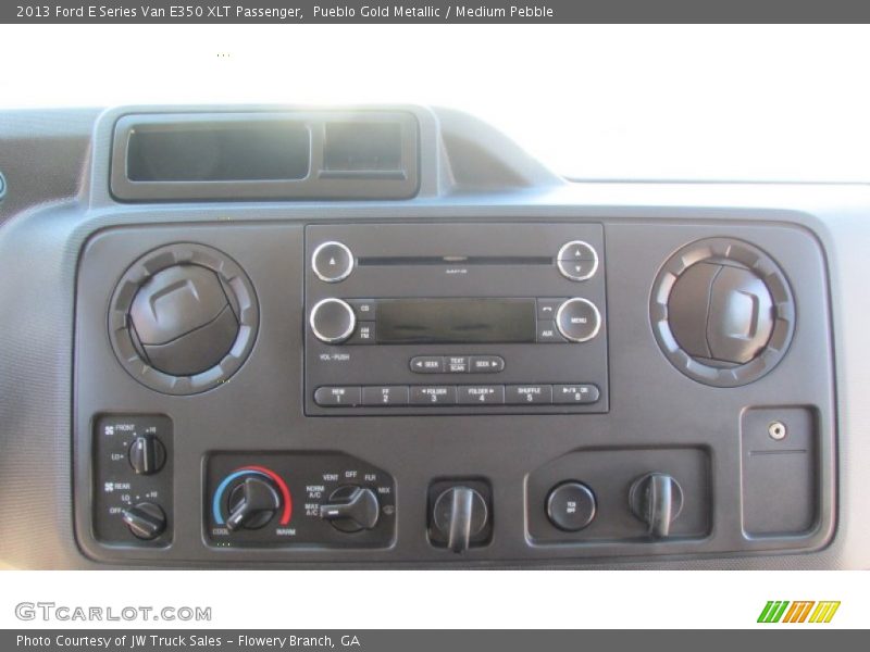 Pueblo Gold Metallic / Medium Pebble 2013 Ford E Series Van E350 XLT Passenger