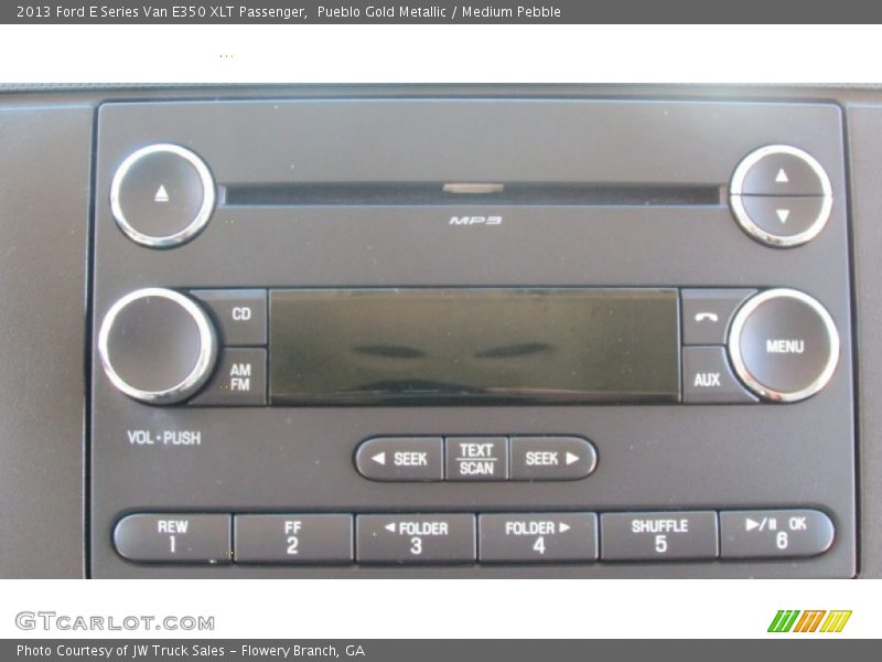 Pueblo Gold Metallic / Medium Pebble 2013 Ford E Series Van E350 XLT Passenger