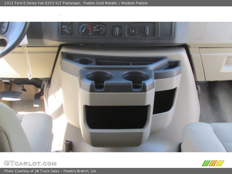 Pueblo Gold Metallic / Medium Pebble 2013 Ford E Series Van E350 XLT Passenger