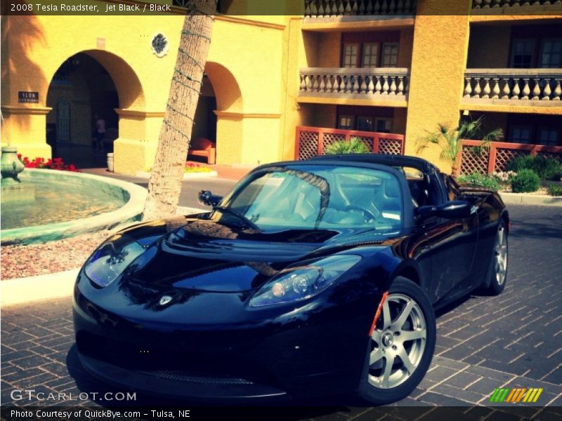 Jet Black / Black 2008 Tesla Roadster