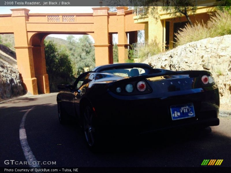 Jet Black / Black 2008 Tesla Roadster