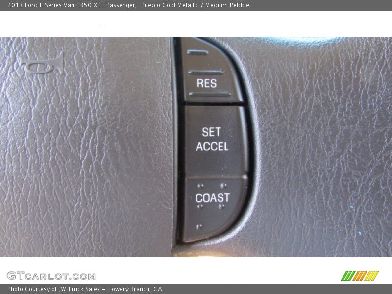 Pueblo Gold Metallic / Medium Pebble 2013 Ford E Series Van E350 XLT Passenger