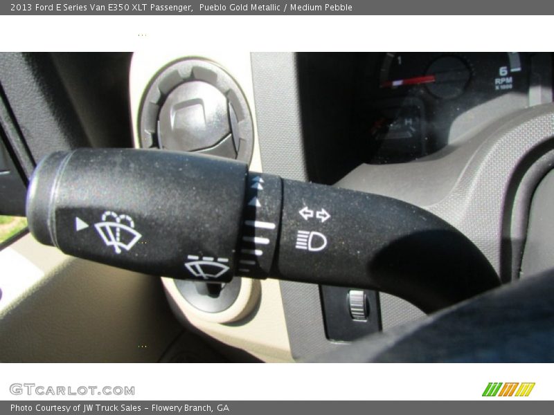 Pueblo Gold Metallic / Medium Pebble 2013 Ford E Series Van E350 XLT Passenger