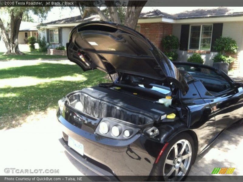 Jet Black / Black 2008 Tesla Roadster