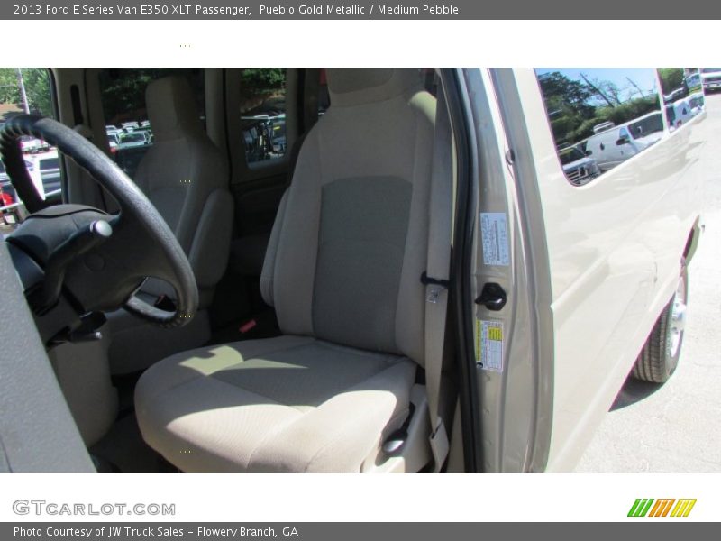 Pueblo Gold Metallic / Medium Pebble 2013 Ford E Series Van E350 XLT Passenger