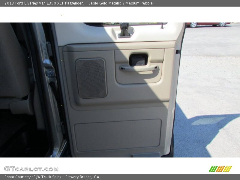 Pueblo Gold Metallic / Medium Pebble 2013 Ford E Series Van E350 XLT Passenger