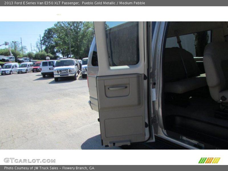 Pueblo Gold Metallic / Medium Pebble 2013 Ford E Series Van E350 XLT Passenger