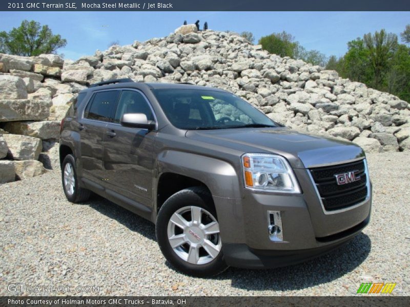 Mocha Steel Metallic / Jet Black 2011 GMC Terrain SLE