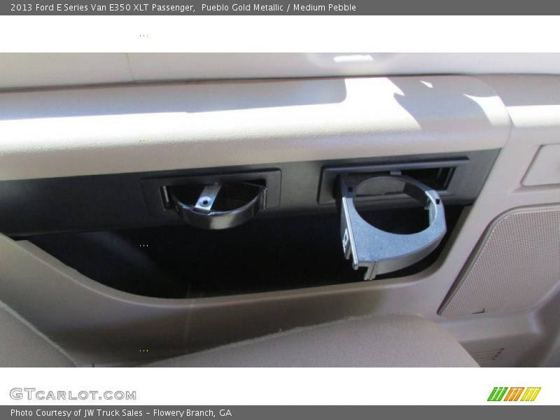 Pueblo Gold Metallic / Medium Pebble 2013 Ford E Series Van E350 XLT Passenger