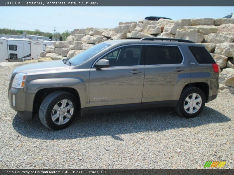 Mocha Steel Metallic / Jet Black 2011 GMC Terrain SLE