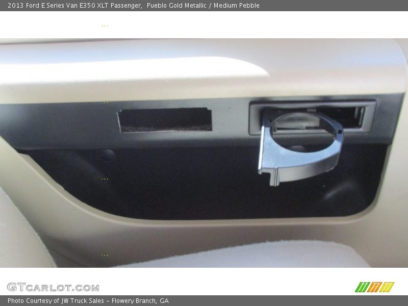 Pueblo Gold Metallic / Medium Pebble 2013 Ford E Series Van E350 XLT Passenger
