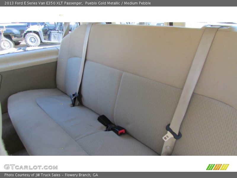 Pueblo Gold Metallic / Medium Pebble 2013 Ford E Series Van E350 XLT Passenger