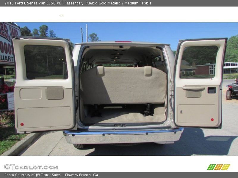 Pueblo Gold Metallic / Medium Pebble 2013 Ford E Series Van E350 XLT Passenger
