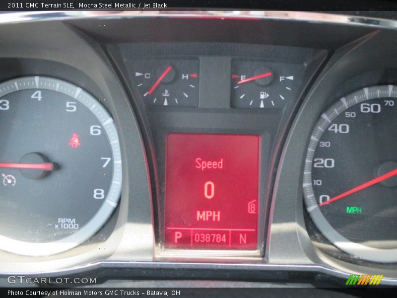 Mocha Steel Metallic / Jet Black 2011 GMC Terrain SLE
