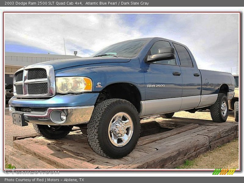Front 3/4 View of 2003 Ram 2500 SLT Quad Cab 4x4