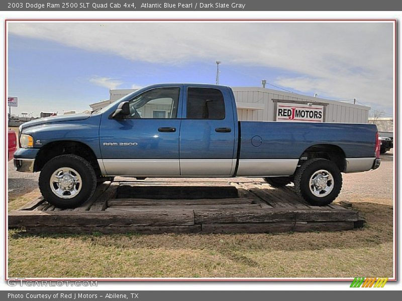  2003 Ram 2500 SLT Quad Cab 4x4 Atlantic Blue Pearl