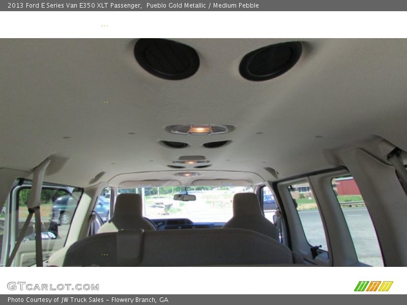 Pueblo Gold Metallic / Medium Pebble 2013 Ford E Series Van E350 XLT Passenger