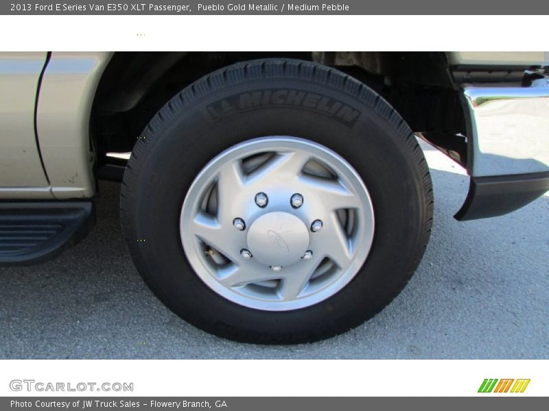 Pueblo Gold Metallic / Medium Pebble 2013 Ford E Series Van E350 XLT Passenger