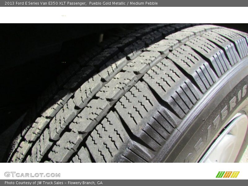 Pueblo Gold Metallic / Medium Pebble 2013 Ford E Series Van E350 XLT Passenger