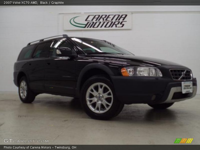 Black / Graphite 2007 Volvo XC70 AWD