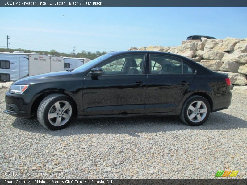 Black / Titan Black 2011 Volkswagen Jetta TDI Sedan