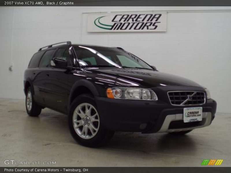 Black / Graphite 2007 Volvo XC70 AWD