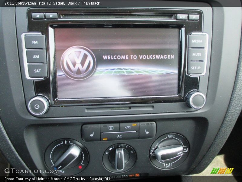Black / Titan Black 2011 Volkswagen Jetta TDI Sedan