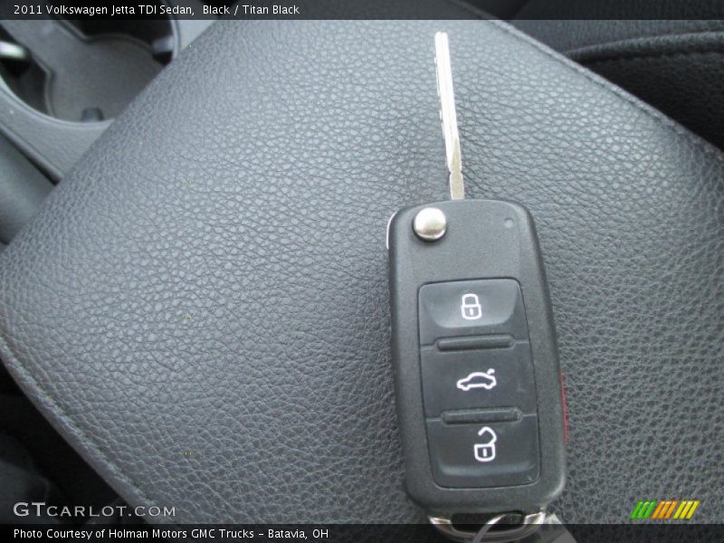 Black / Titan Black 2011 Volkswagen Jetta TDI Sedan