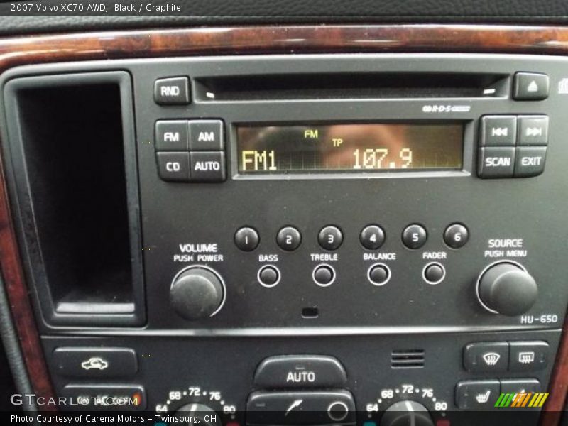 Black / Graphite 2007 Volvo XC70 AWD