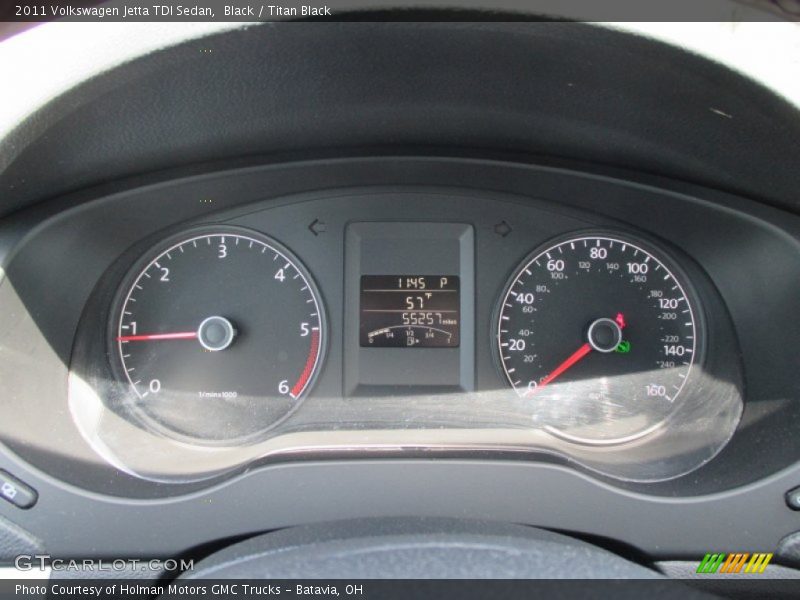 Black / Titan Black 2011 Volkswagen Jetta TDI Sedan
