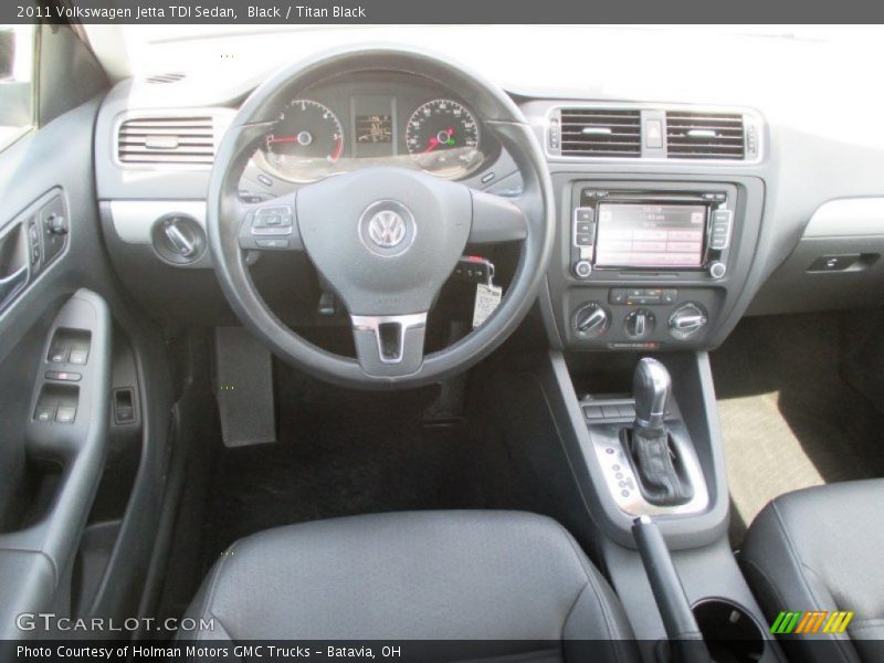 Black / Titan Black 2011 Volkswagen Jetta TDI Sedan